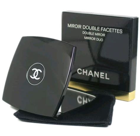 chanel makeup cosmetic tissue holder mirror|Chanel pocket mirrors.